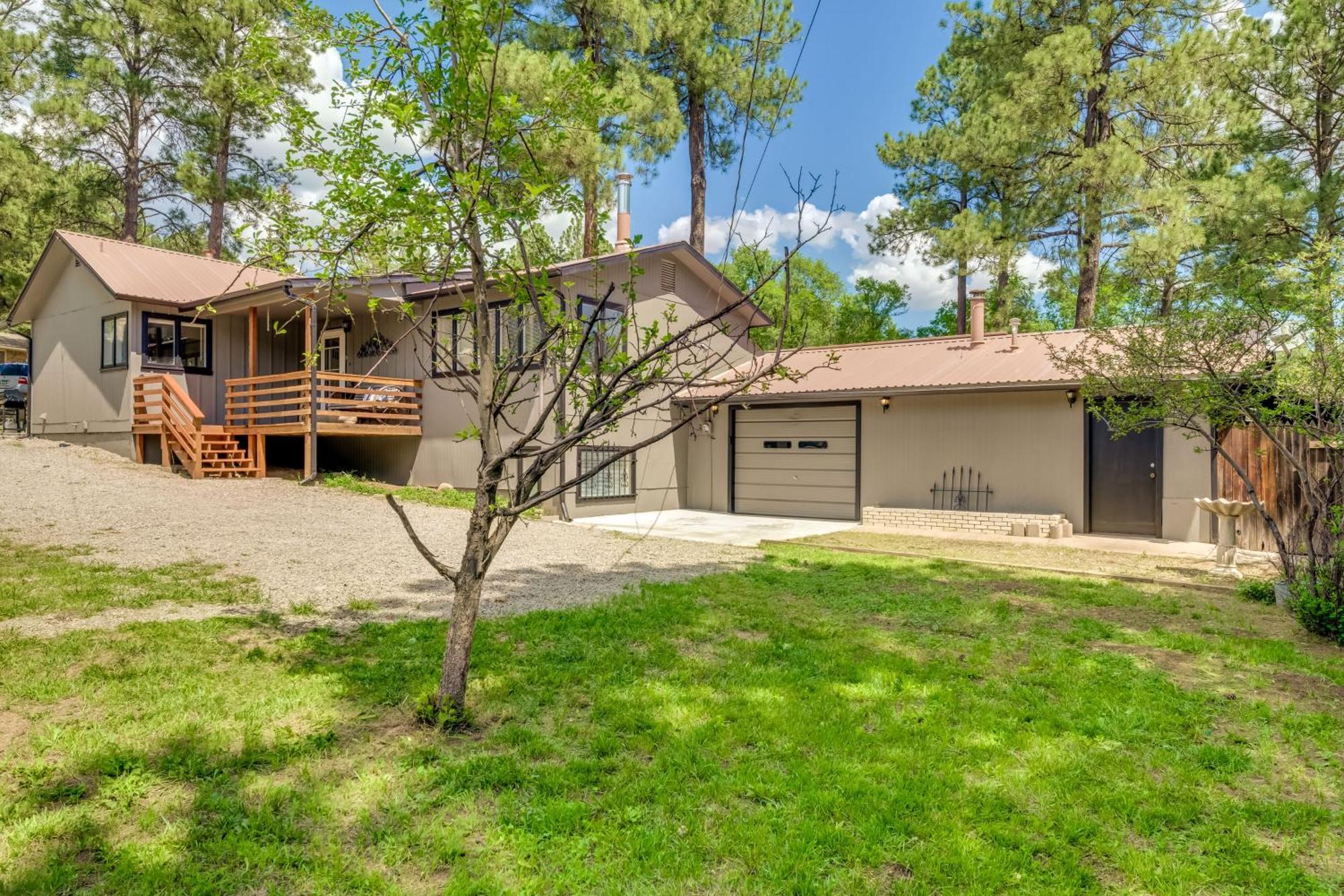 Ruidoso Home With Patio, Walk To Restaurants! 외부 사진