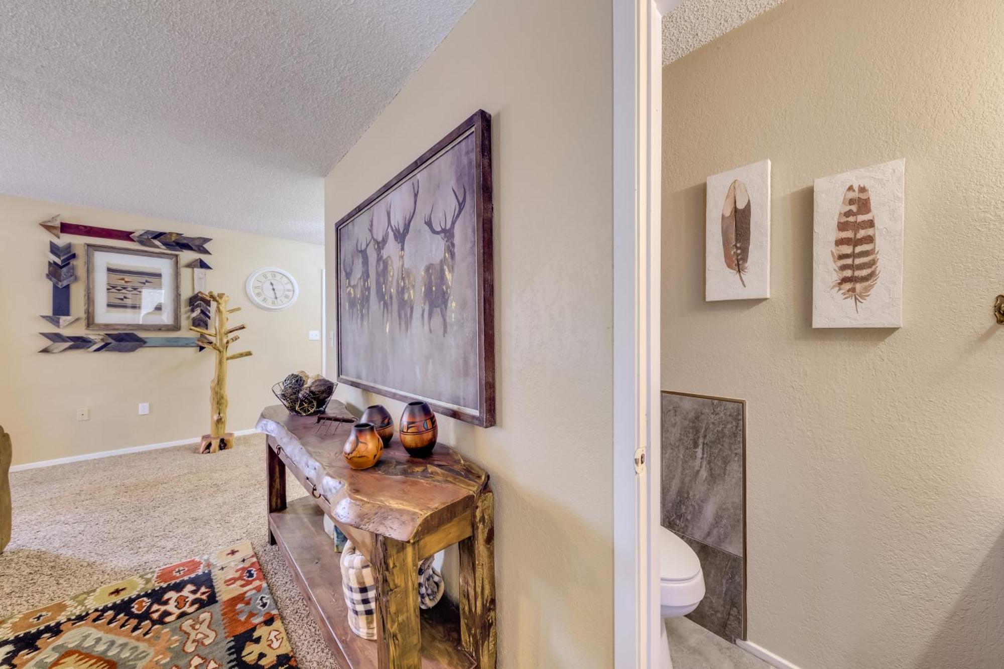 Ruidoso Home With Patio, Walk To Restaurants! 외부 사진