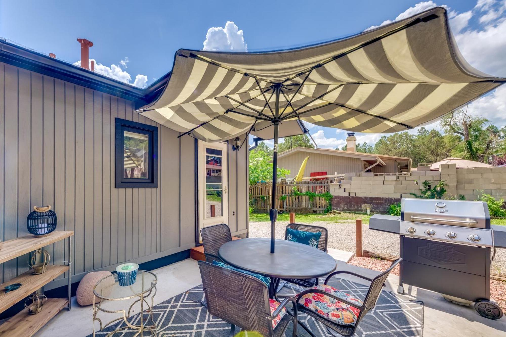 Ruidoso Home With Patio, Walk To Restaurants! 외부 사진