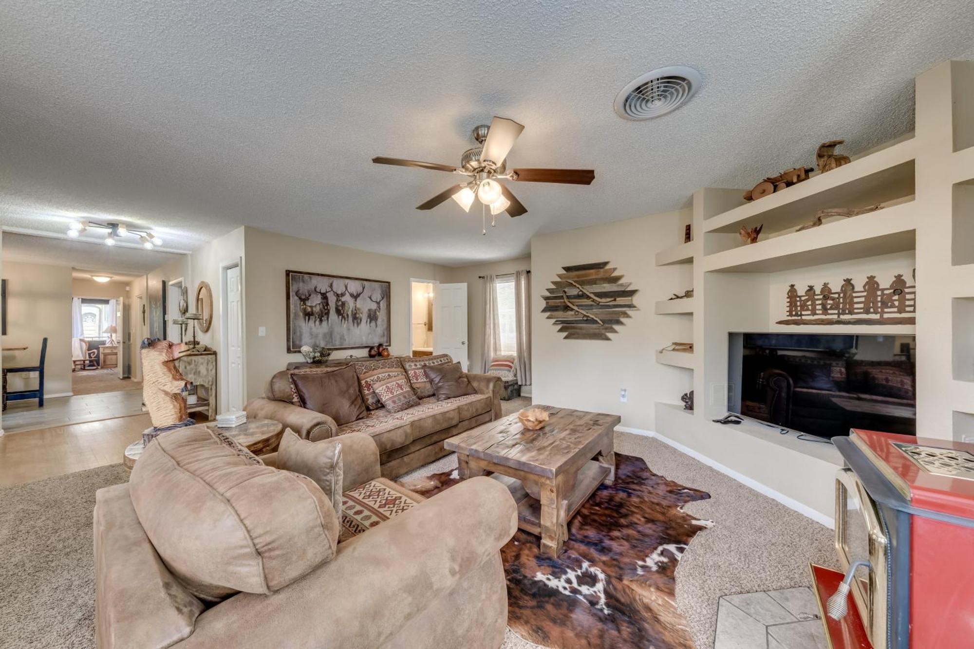 Ruidoso Home With Patio, Walk To Restaurants! 외부 사진